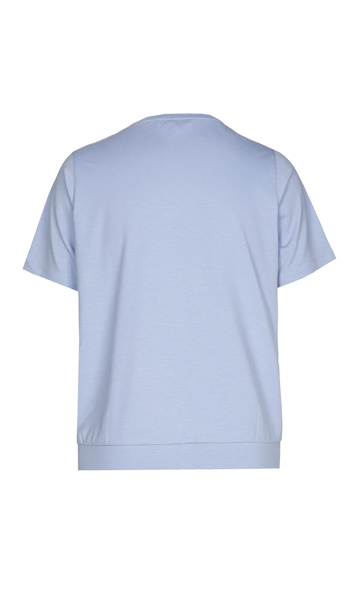 T-shirts korte mouw blauw Xandres Gold - Image 2