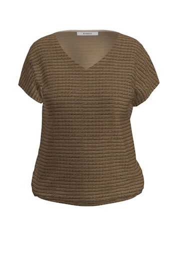 T-shirts korte mouw bruin Bianca