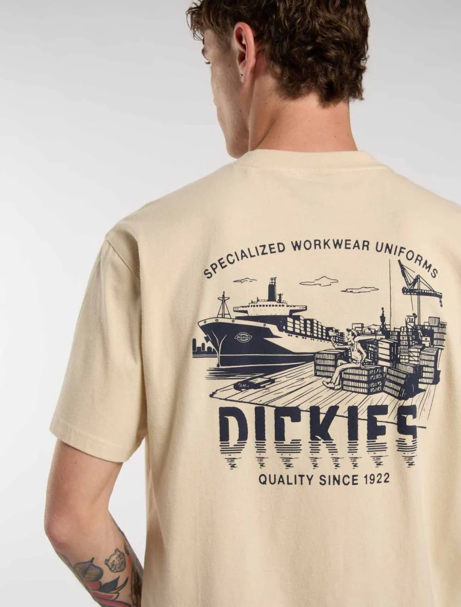 T-shirts korte mouw bruin Dickies - Image 4