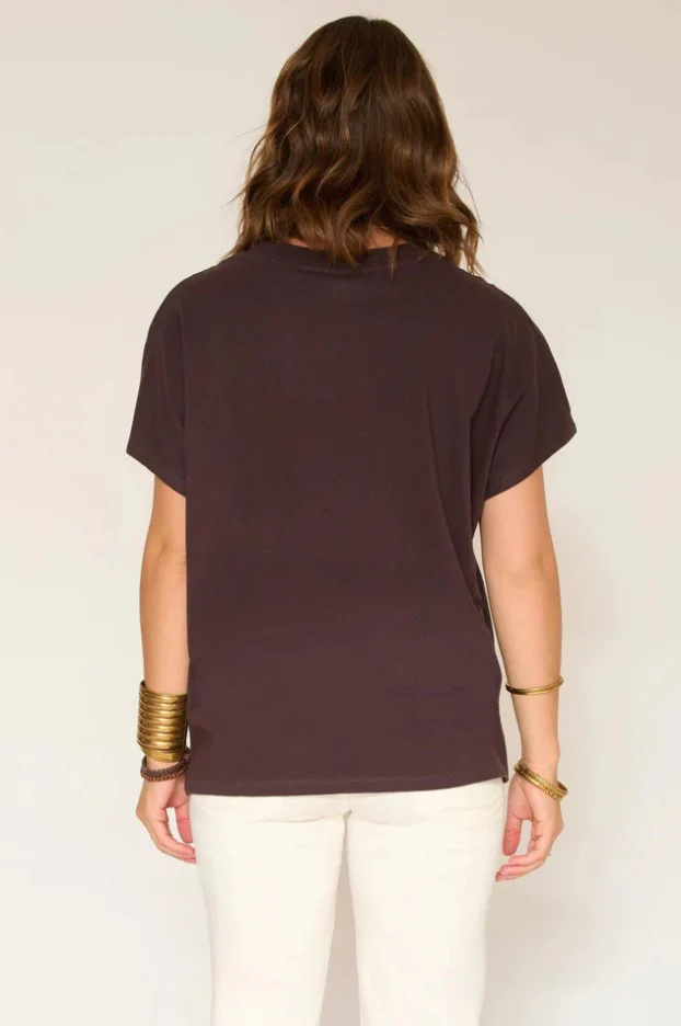 T-shirts korte mouw bruin MKT studio - Image 2