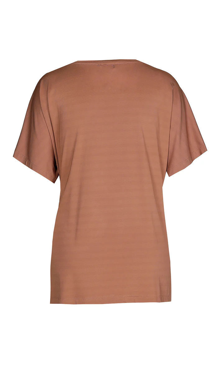 T-shirts korte mouw bruin Xandres Gold - Image 2