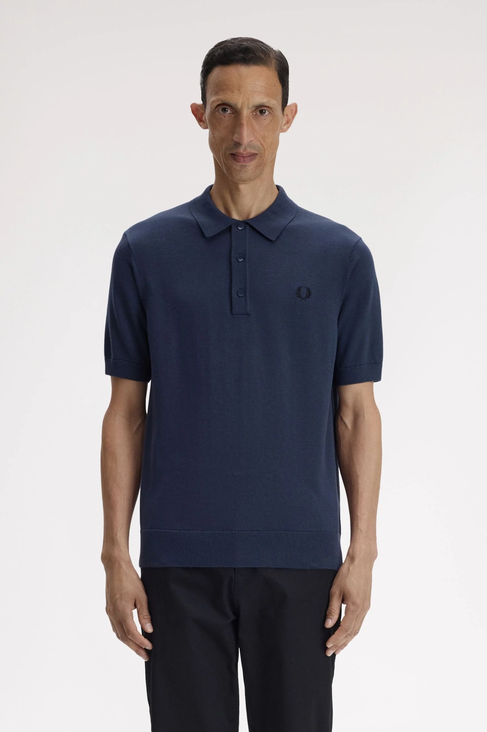 Polo's korte mouw navy Fred Perry