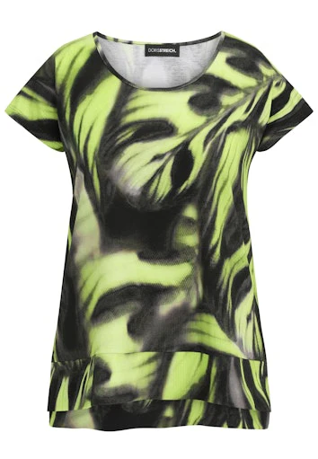 T-shirts korte mouw geel Doris Streich