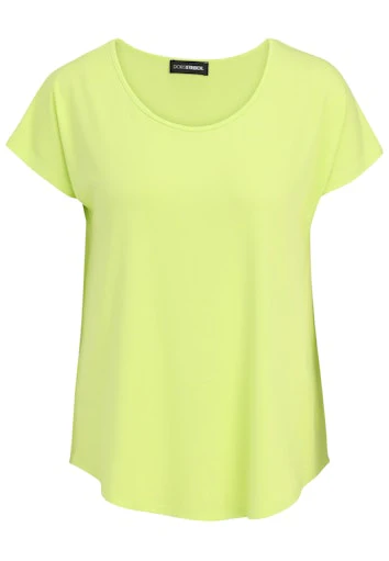 T-shirts korte mouw geel Doris Streich