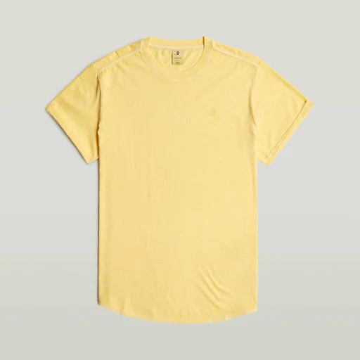 T-shirts korte mouw geel G-Star Raw - Image 4