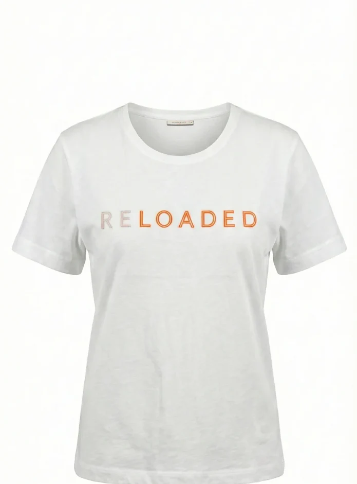 T-shirts korte mouw geel Hampton Bays