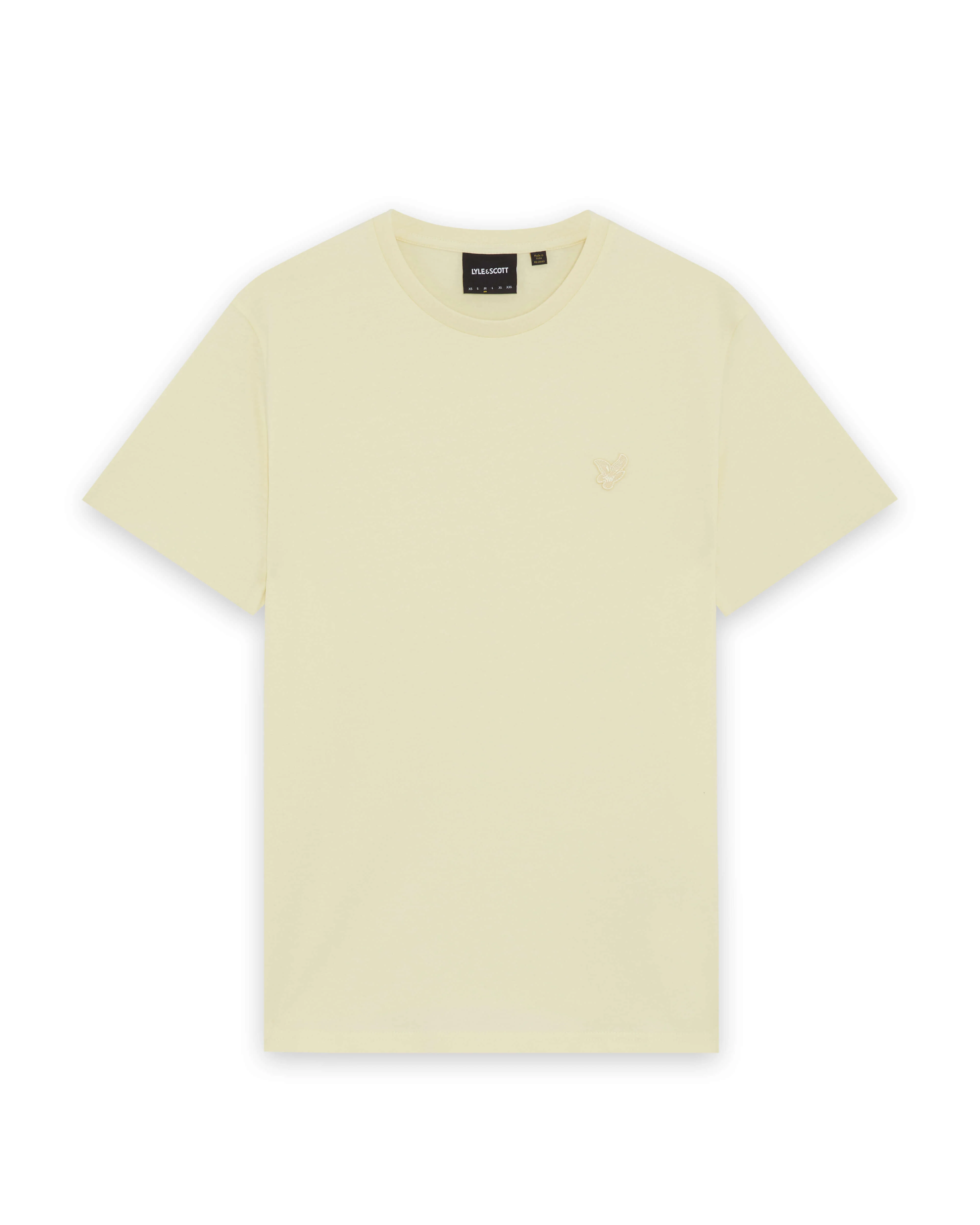T-shirts korte mouw geel Lyle & Scott