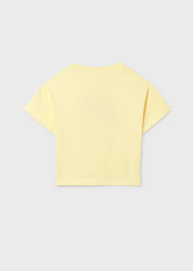 T-shirts korte mouw geel Mayoral - Image 4