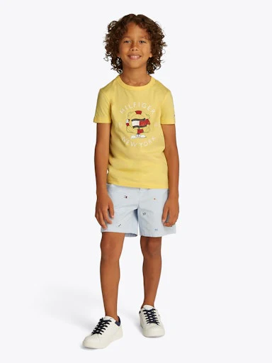T-shirts korte mouw geel Tommy Hilfiger