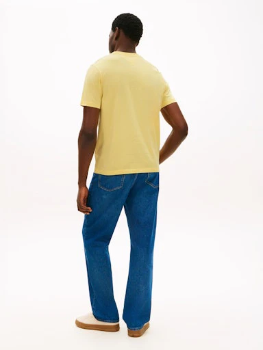 T-shirts korte mouw geel Tommy Hilfiger - Image 3
