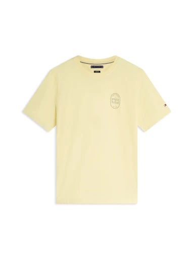 T-shirts korte mouw geel Tommy Hilfiger - Image 5
