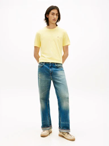 T-shirts korte mouw geel Tommy Hilfiger - Image 2