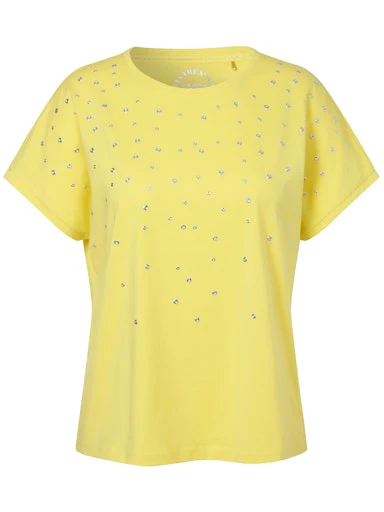 T-shirts korte mouw geel Via Appia Due