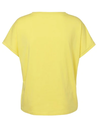 T-shirts korte mouw geel Via Appia Due - Image 2