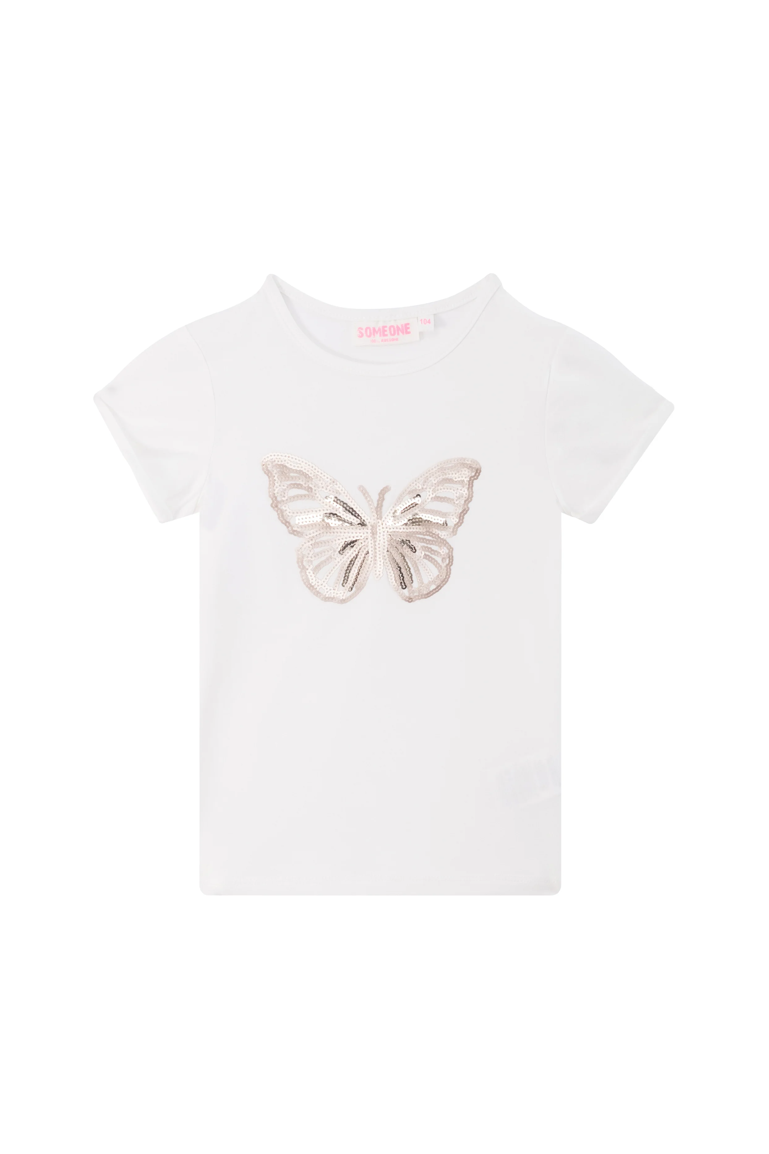 T-shirts korte mouw goud Someone
