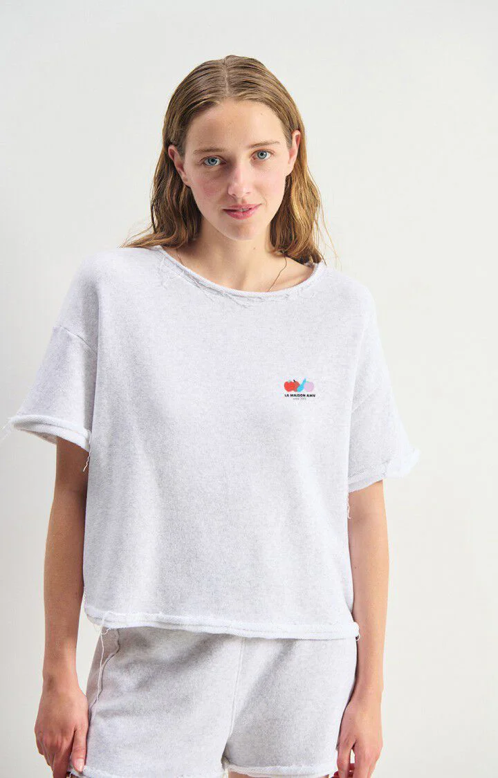 T-shirts korte mouw grijs American Vintage