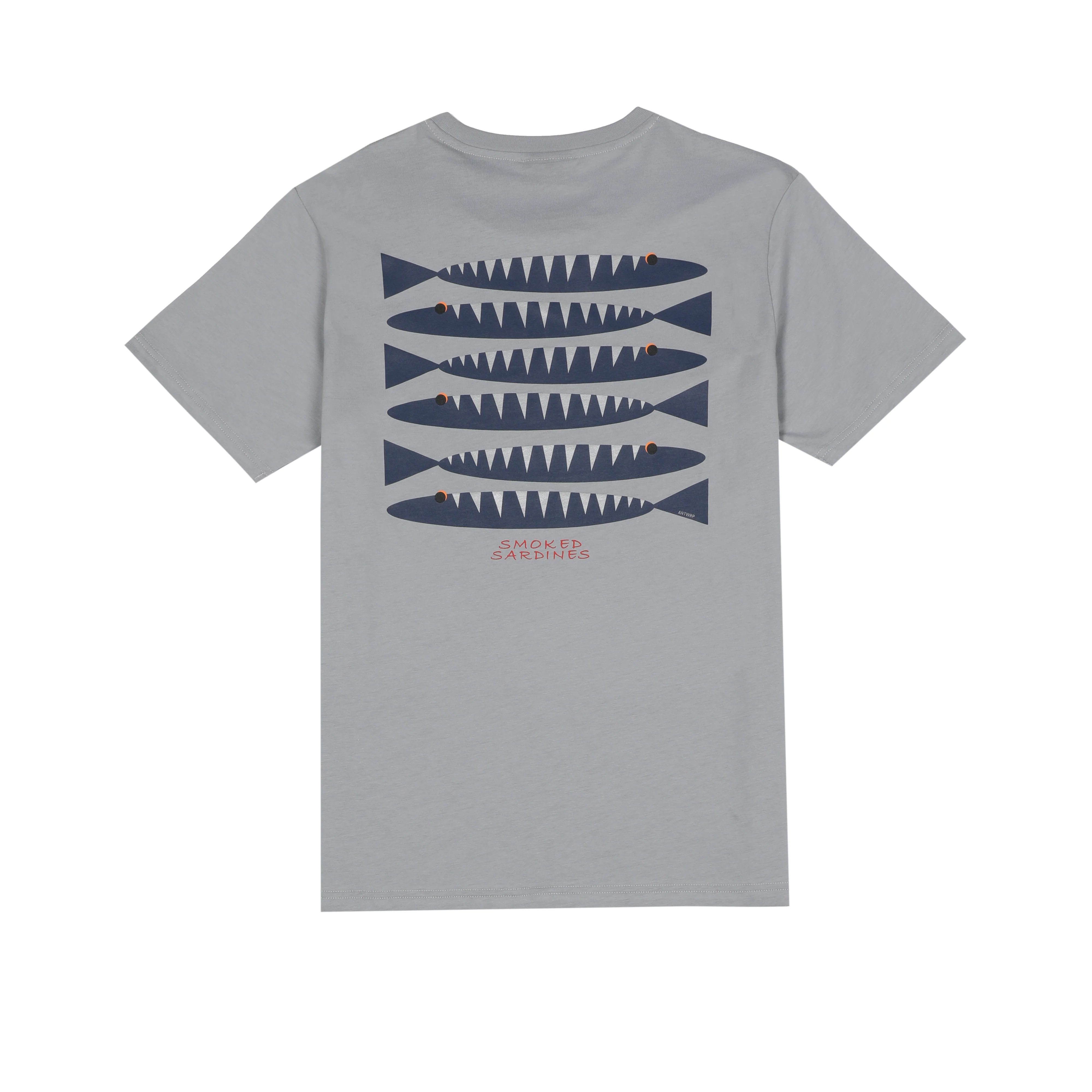 T-shirts korte mouw grijs ANTWRP - Image 2