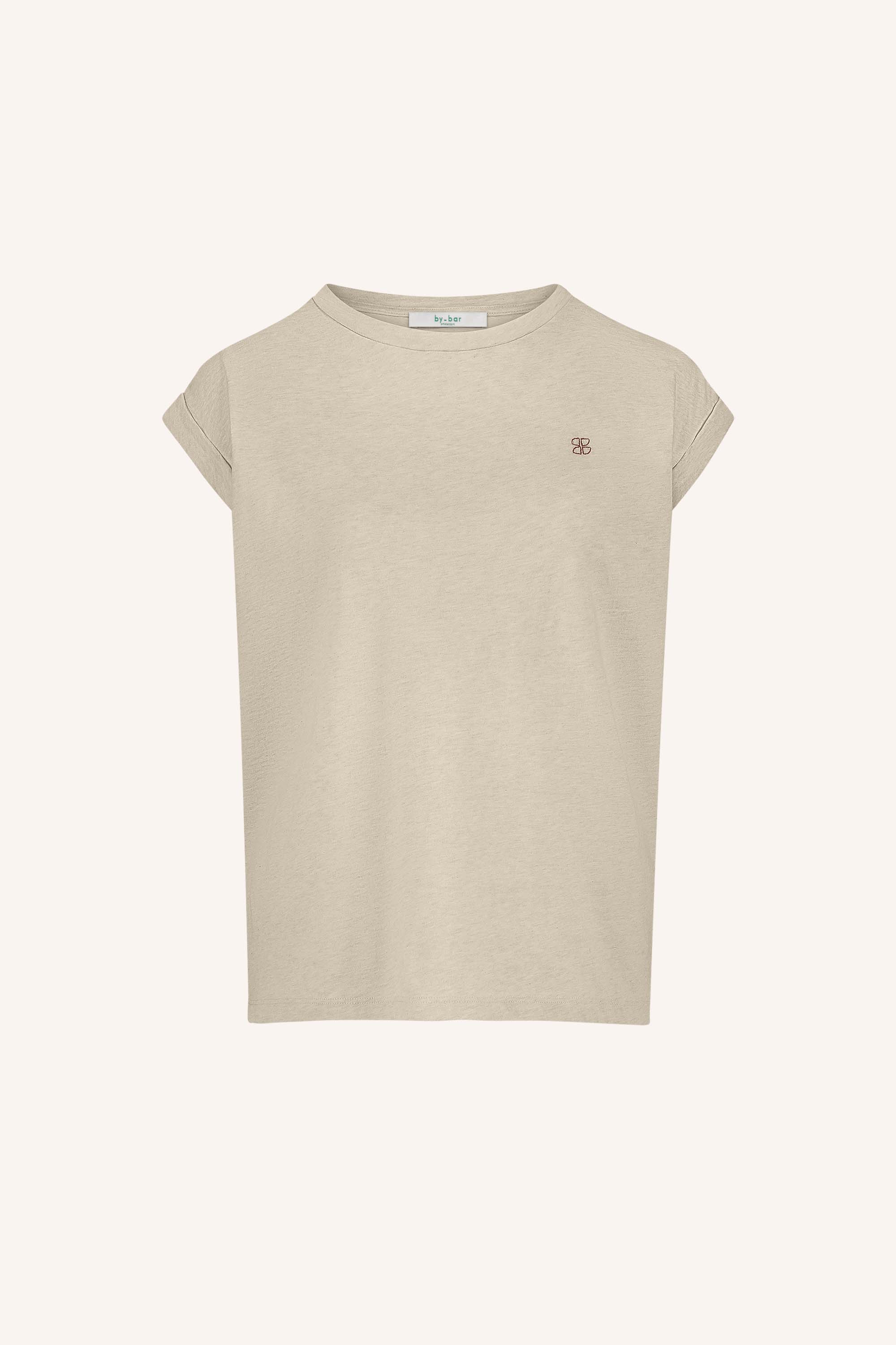 T-shirts korte mouw grijs by-bar - Image 2