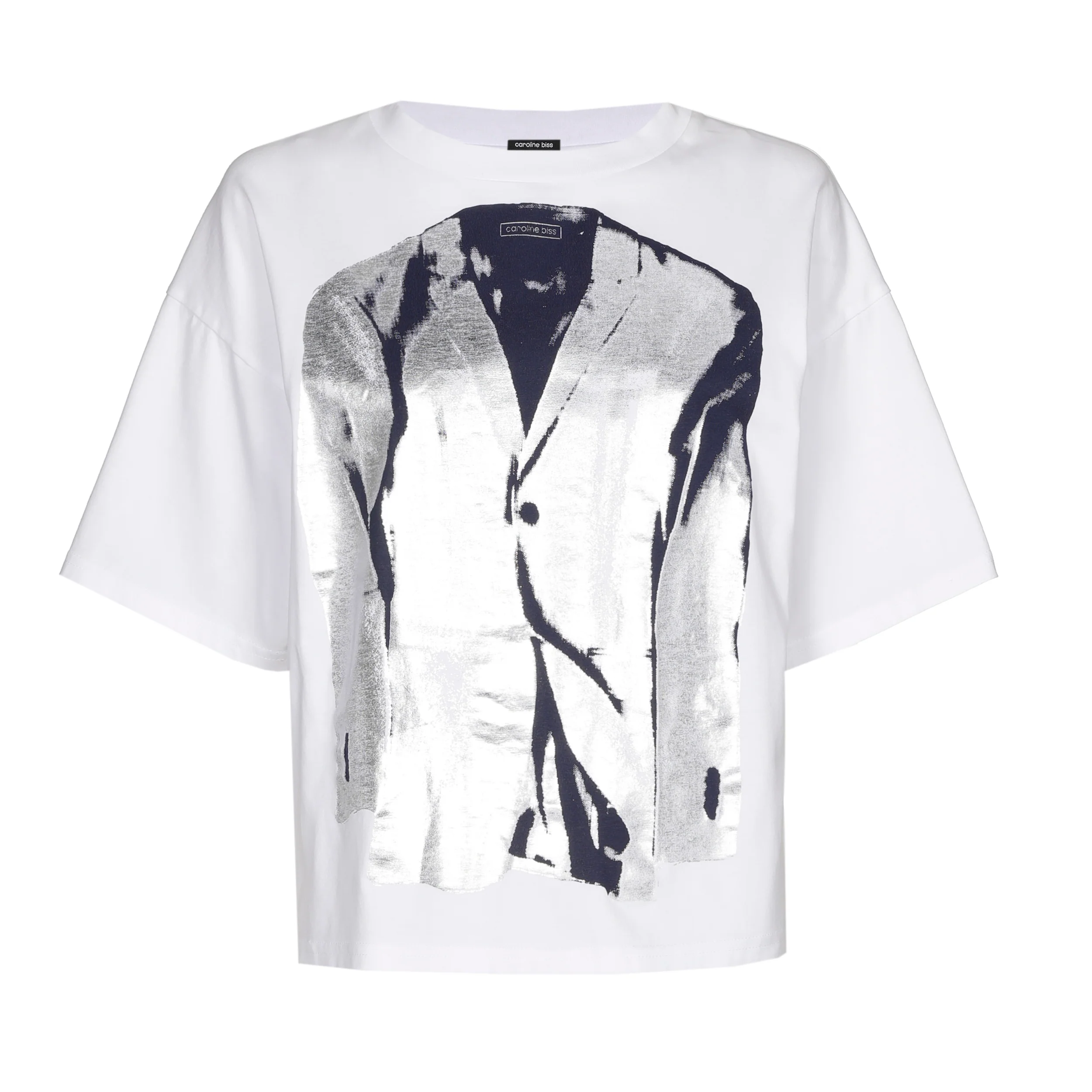 T-shirts korte mouw grijs Caroline Biss