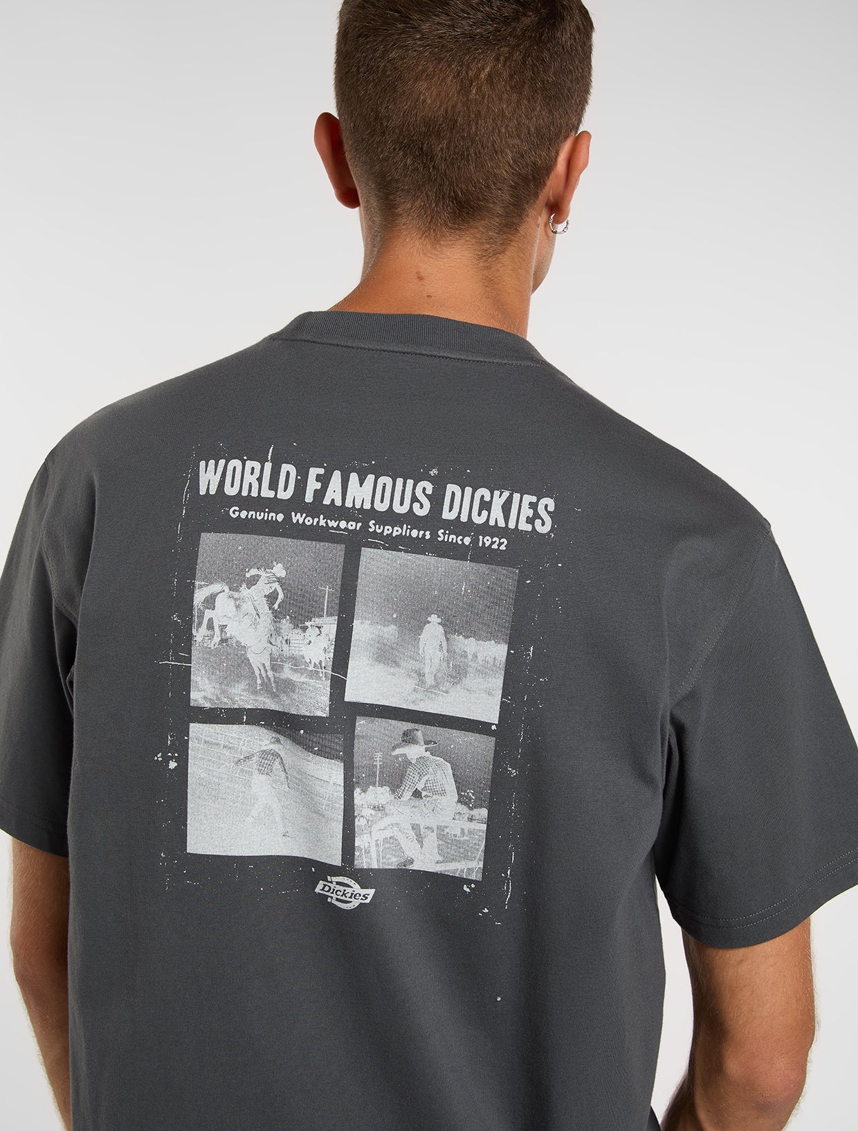 T-shirts korte mouw grijs Dickies - Image 3