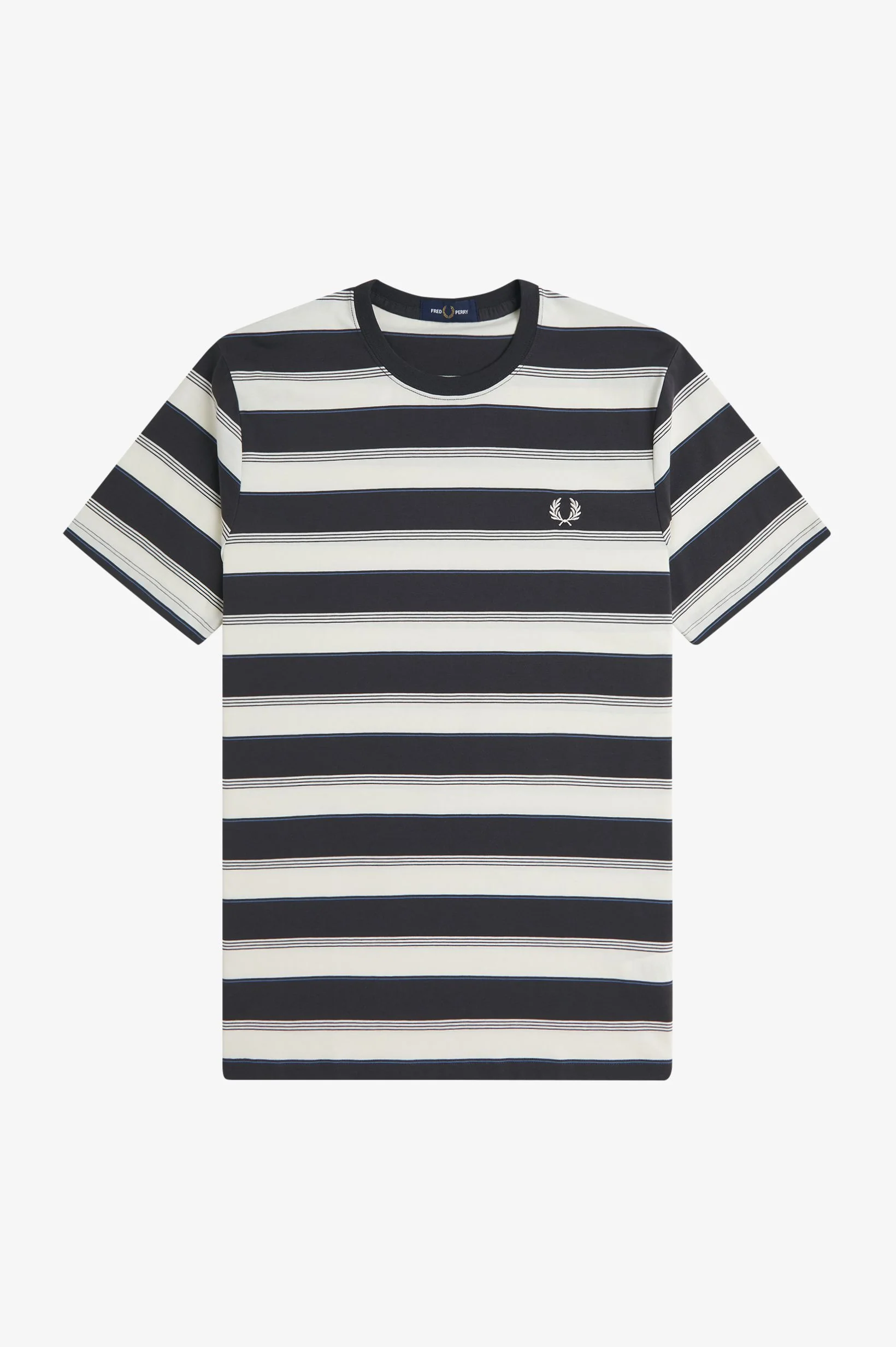 T-shirts korte mouw grijs Fred Perry - Image 4