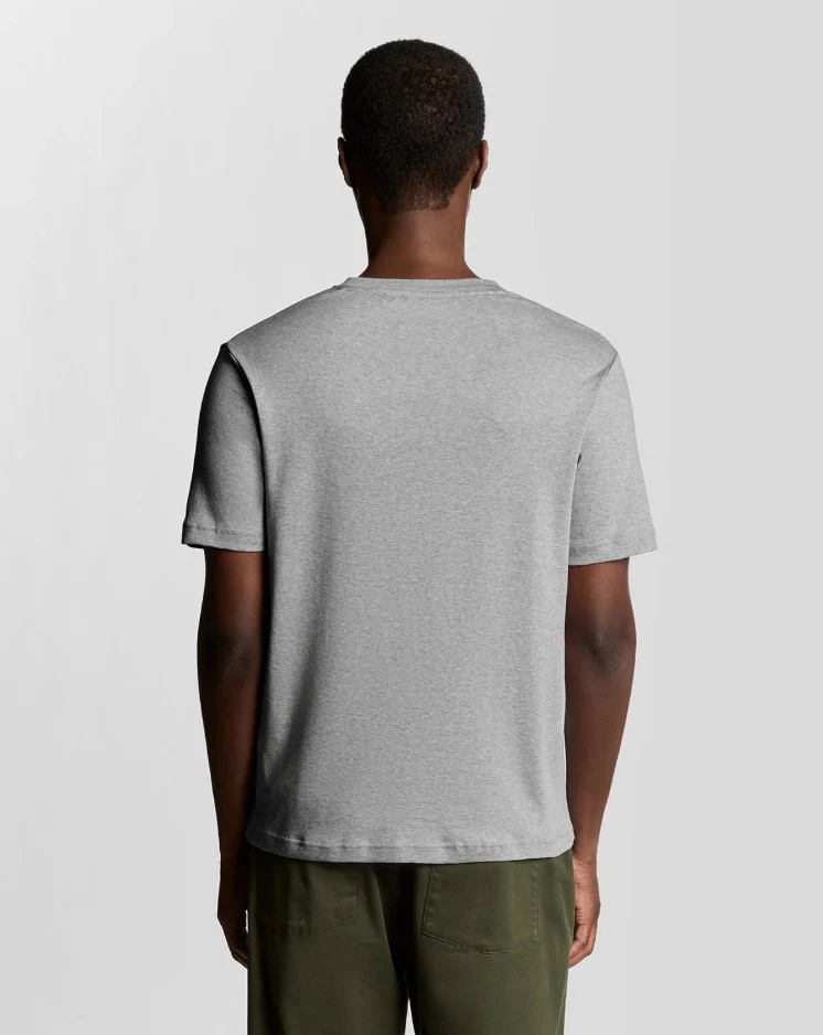 T-shirts korte mouw grijs Lyle & Scott - Image 3
