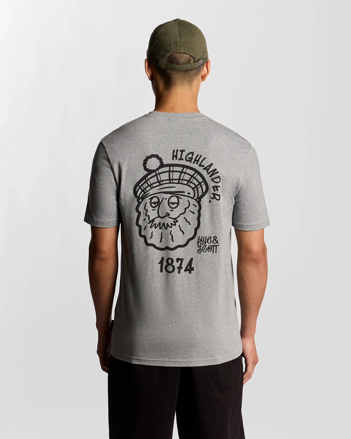 T-shirts korte mouw grijs Lyle & Scott - Image 2