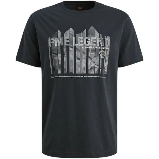 T-shirts korte mouw grijs PME