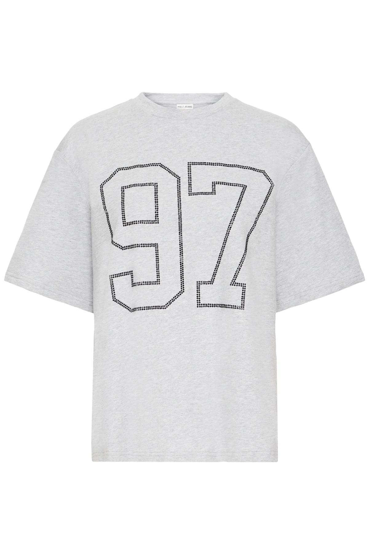 T-shirts korte mouw grijs Pulz Jeans - Image 2