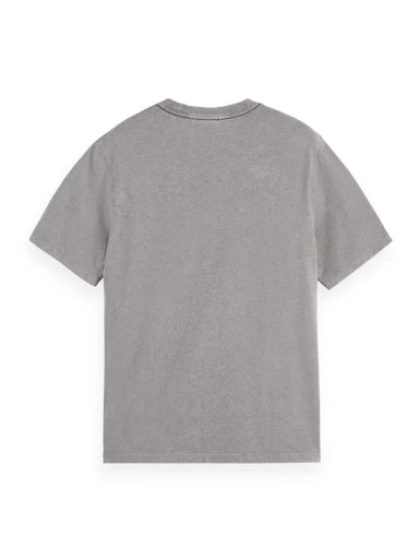 T-shirts korte mouw grijs Scotch & Soda - Image 2