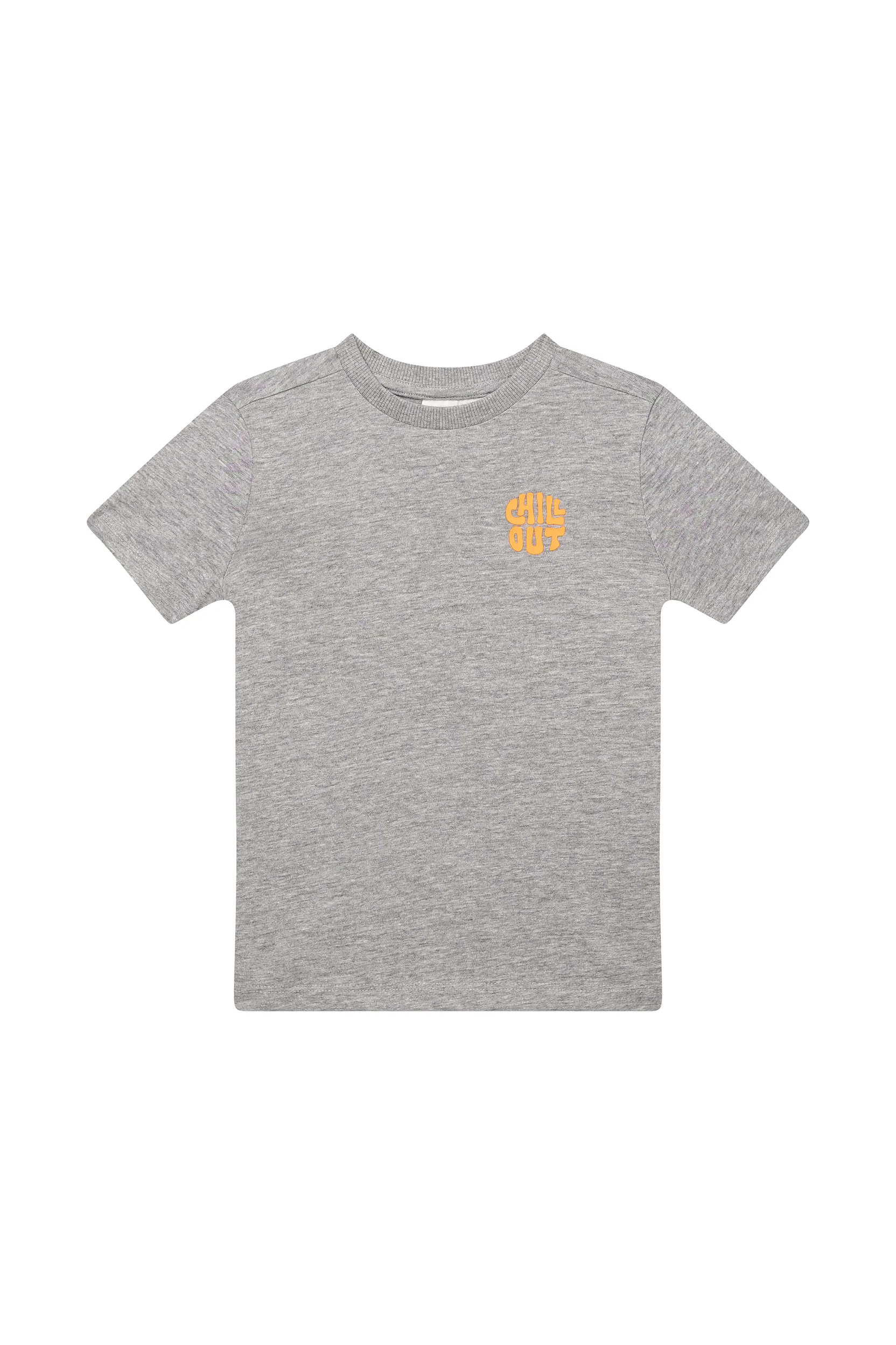 T-shirts korte mouw grijs Someone