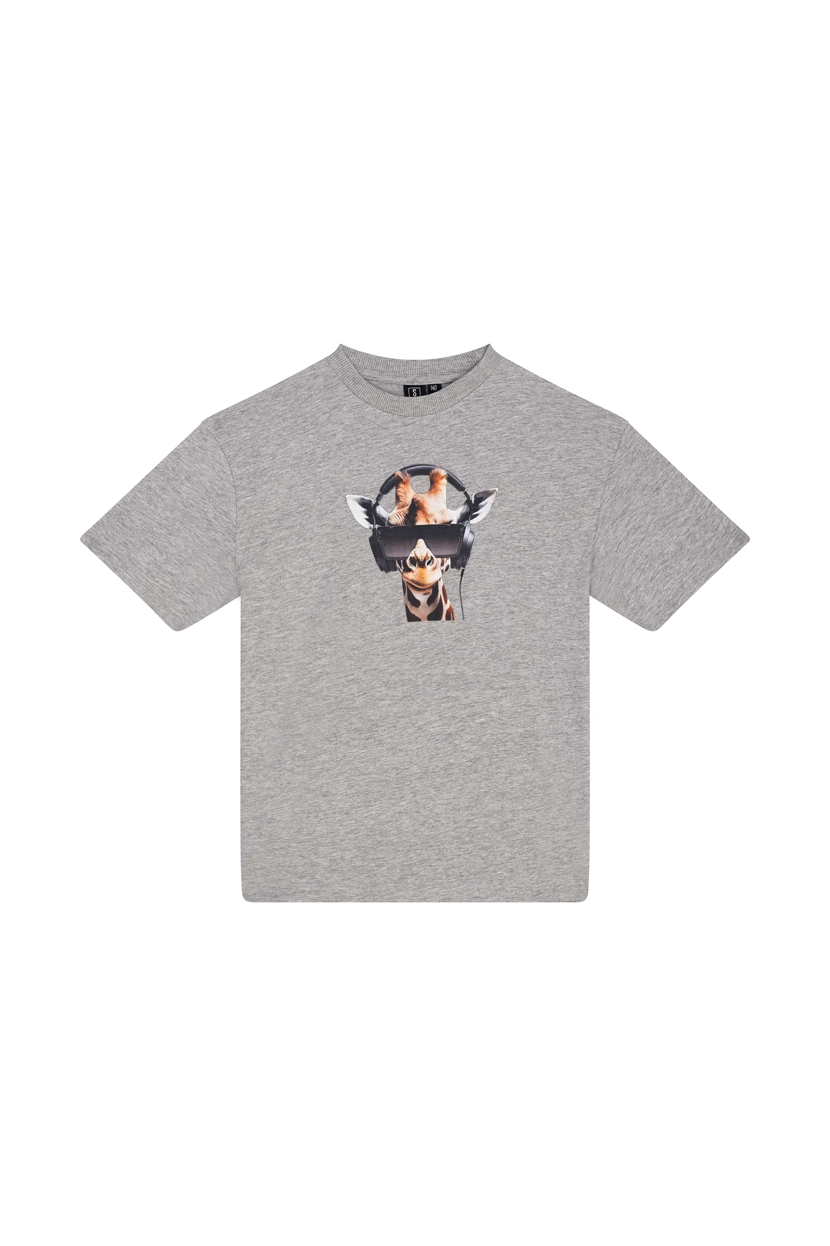 T-shirts korte mouw grijs Someone