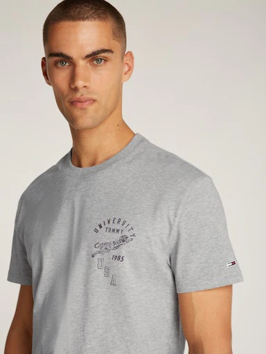 T-shirts korte mouw grijs Tommy Jeans - Image 4