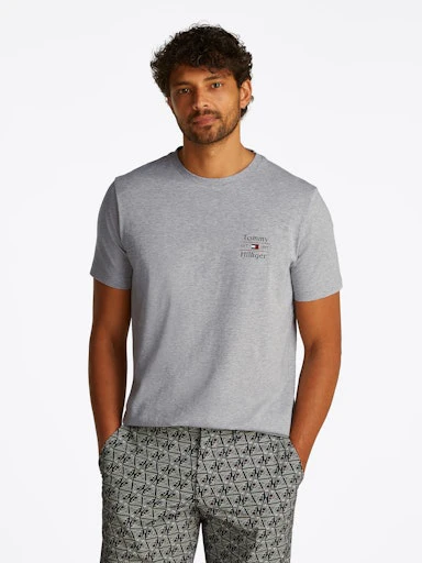 T-shirts korte mouw grijs Tommy Hilfiger