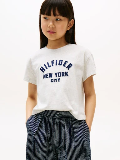 T-shirts korte mouw grijs Tommy Hilfiger