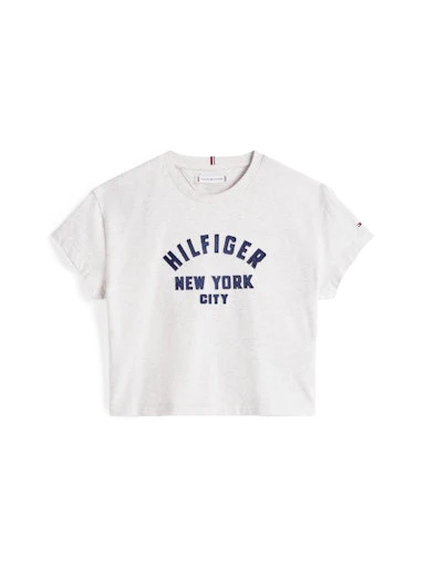 T-shirts korte mouw grijs Tommy Hilfiger - Image 4