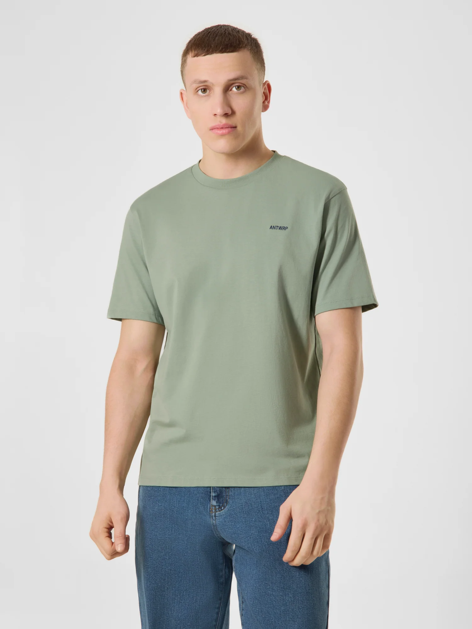 T-shirts korte mouw groen ANTWRP - Image 3