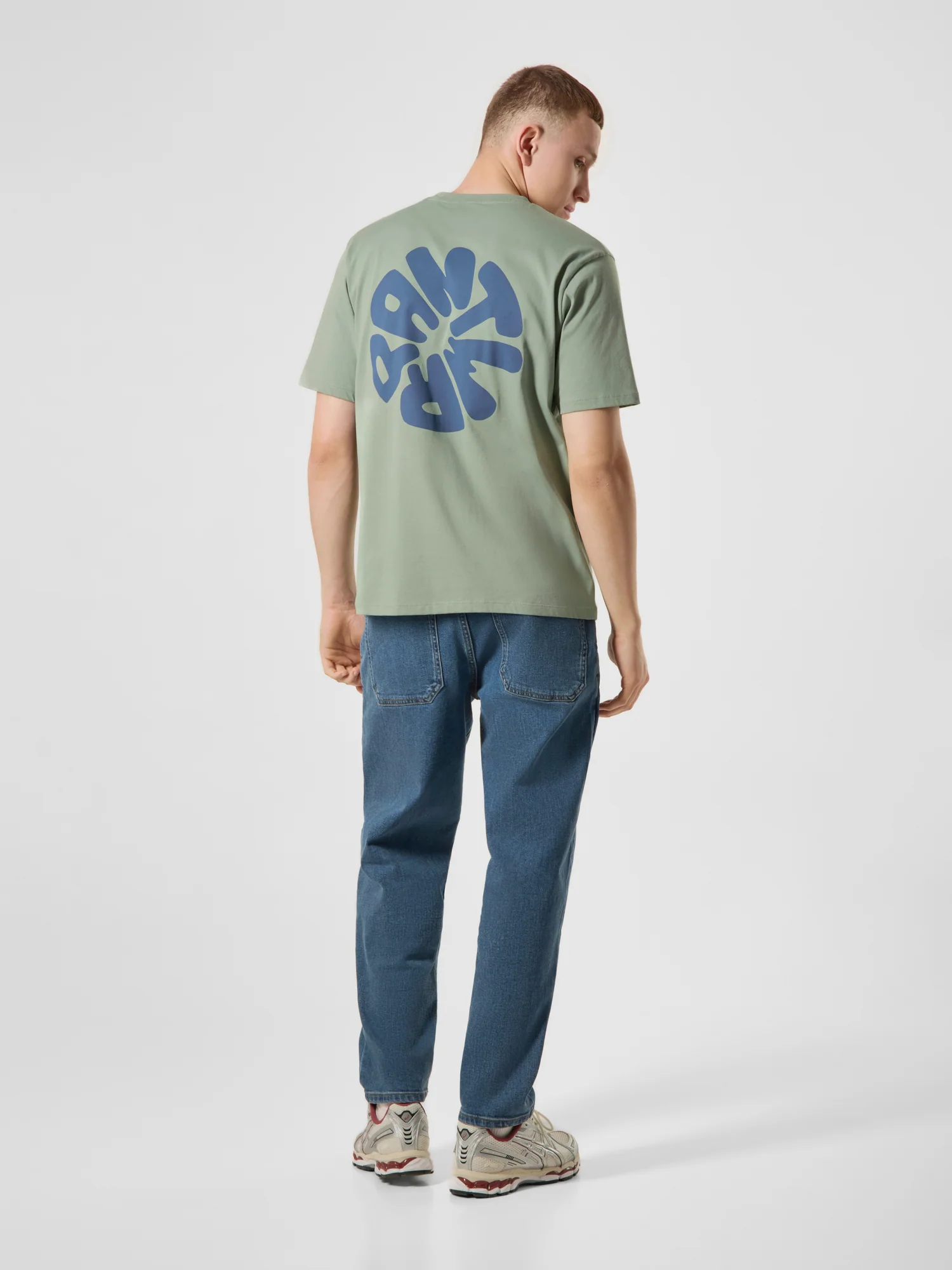 T-shirts korte mouw groen ANTWRP - Image 4