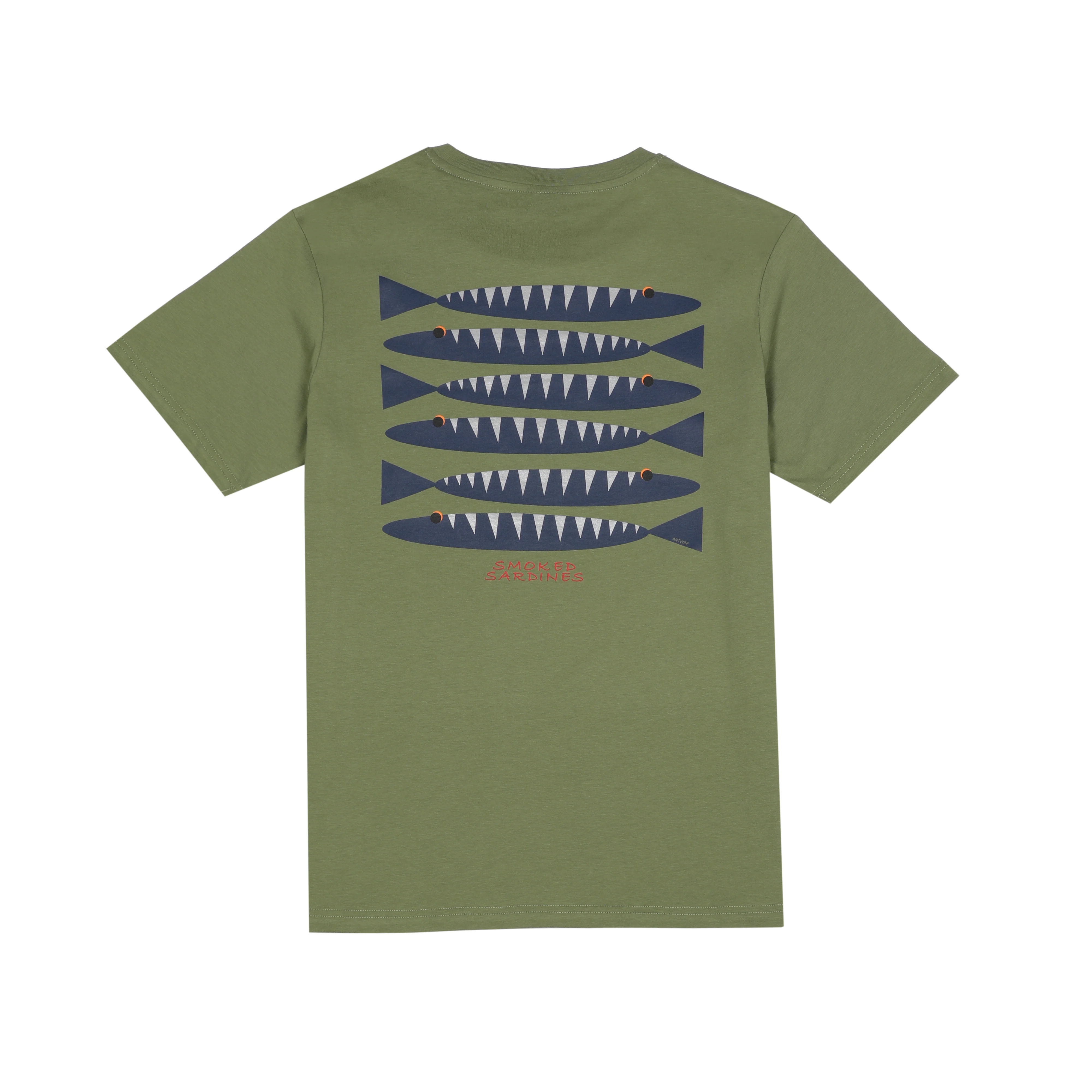 T-shirts korte mouw groen ANTWRP - Image 2