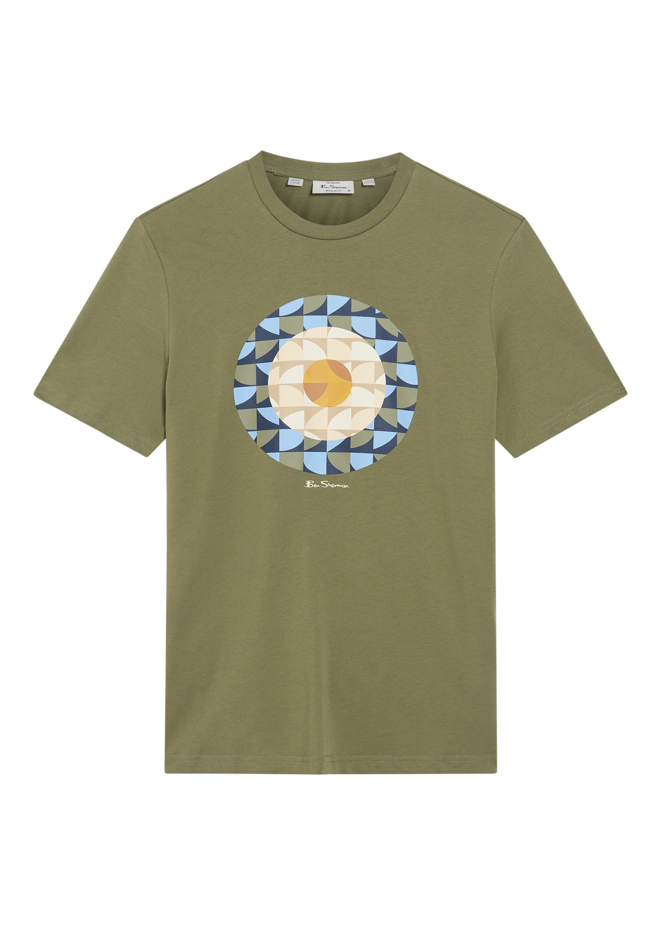 T-shirts korte mouw groen Ben Sherman