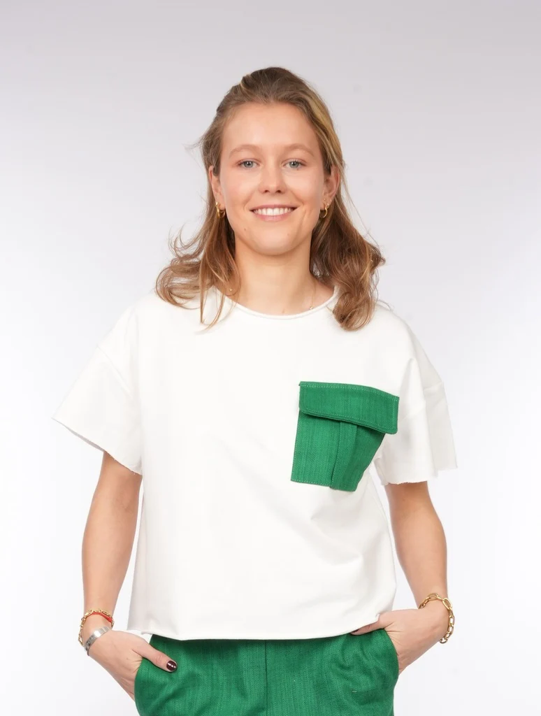 T-shirts korte mouw groen BLACK ROSE