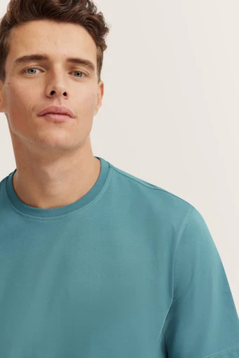 T-shirts korte mouw groen Bugatti - Image 4