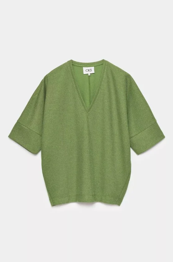 T-shirts korte mouw groen CKS - Image 4