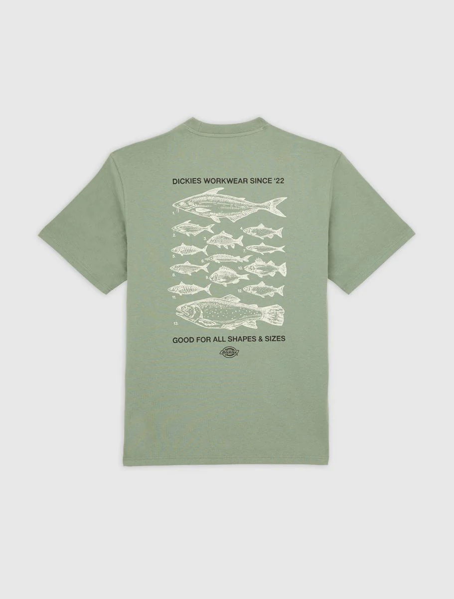 T-shirts korte mouw groen Dickies - Image 4