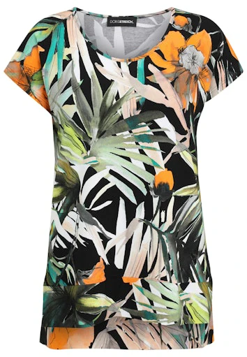T-shirts korte mouw groen Doris Streich