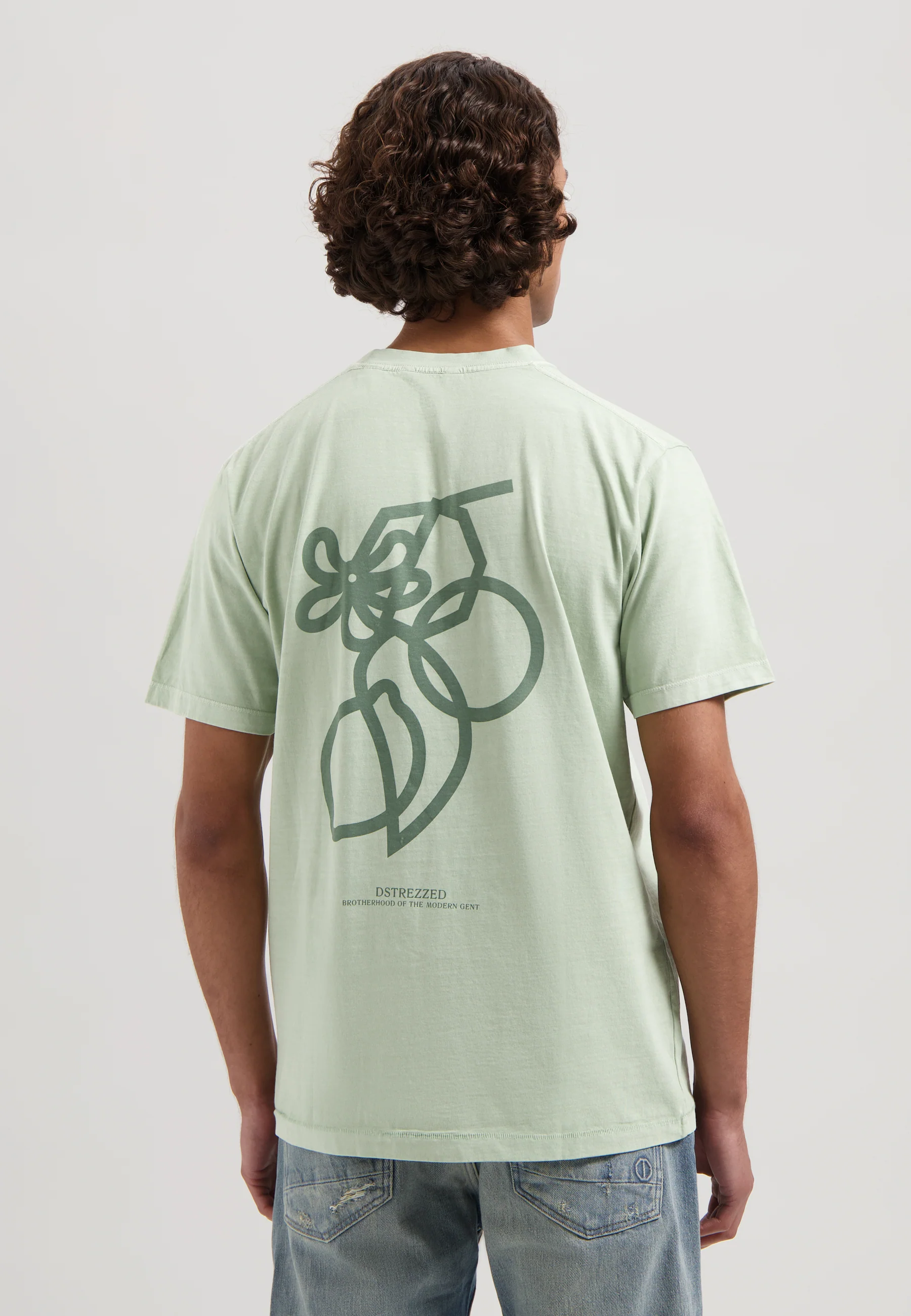 T-shirts korte mouw groen Dstrezzed - Image 3