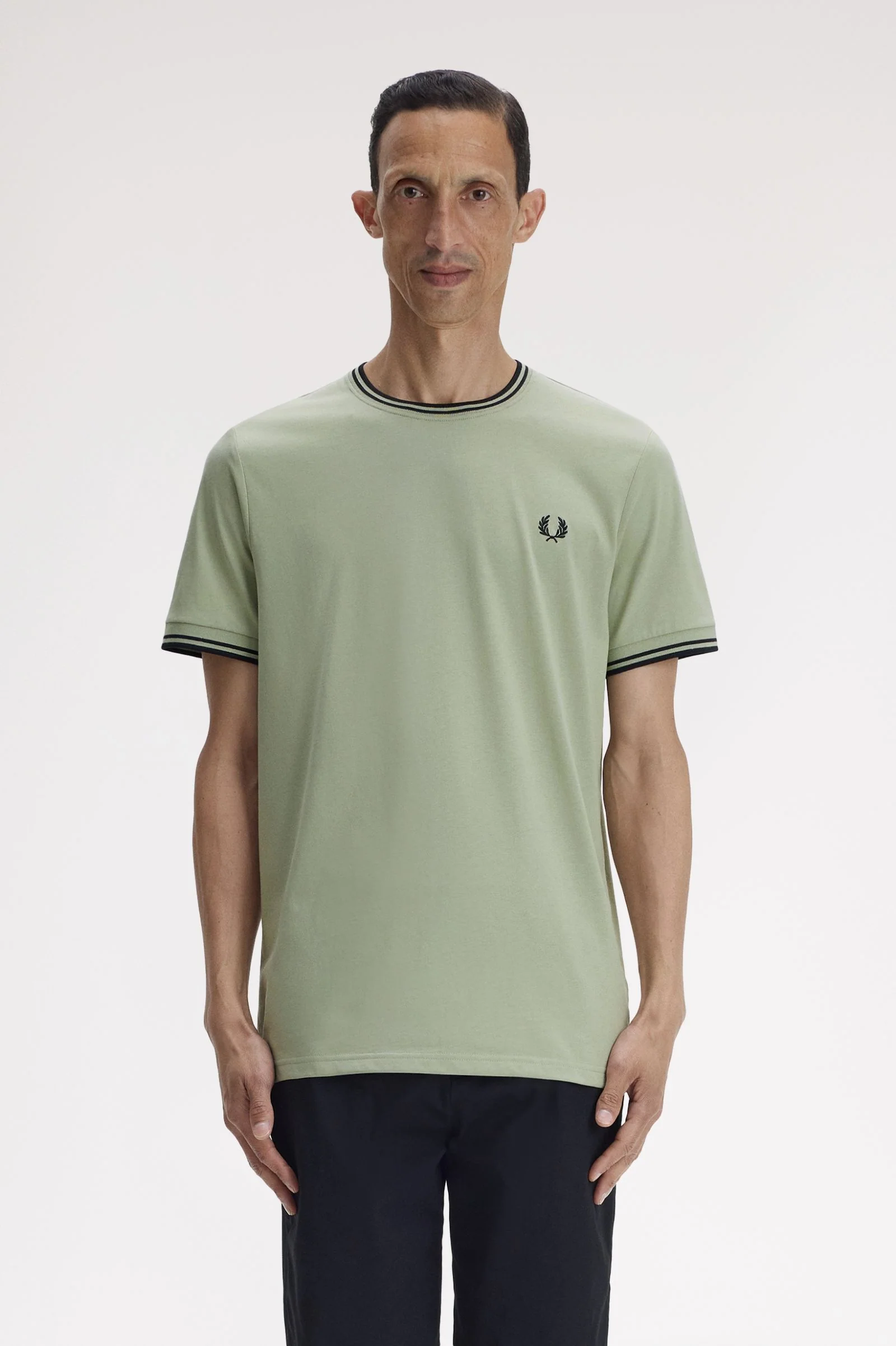 T-shirts korte mouw groen Fred Perry