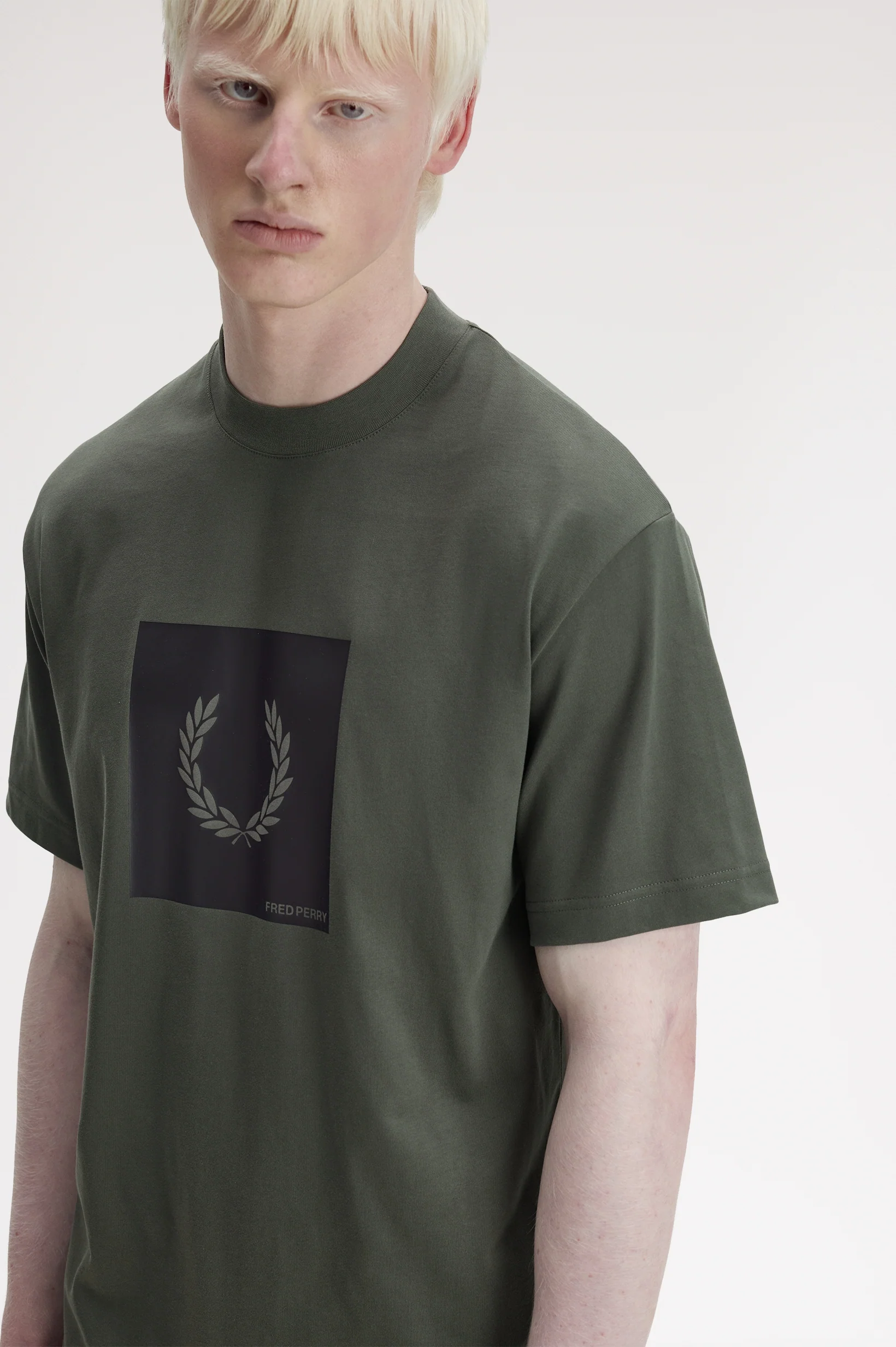 T-shirts korte mouw groen Fred Perry - Image 2