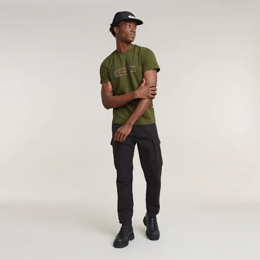 T-shirts korte mouw groen G-Star Raw - Image 3