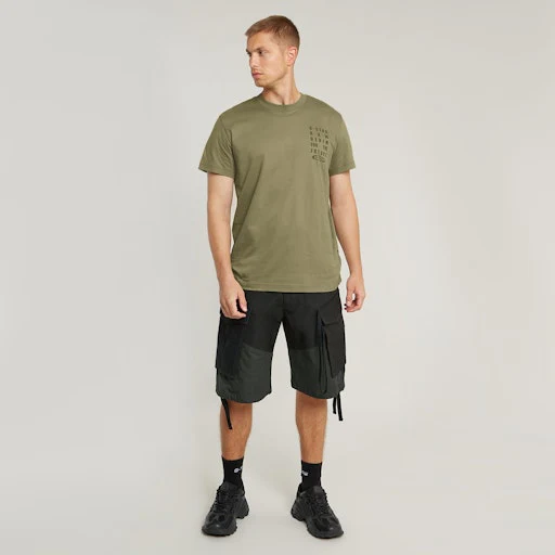 T-shirts korte mouw groen G-Star Raw - Image 3